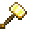Golden hammer icon